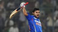 Virat Kohli during his 183 against pakistan